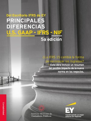 cover image of Principales diferencias U.S. GAAP--IFRS--NIF